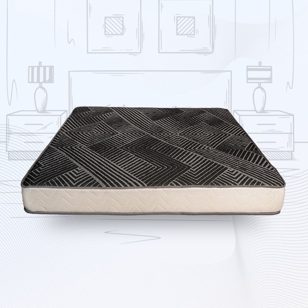 Restolex Greensleep Natural Orthopedic Coir Mattress-Natural Coir Mattress-Green-78 x 48 X 5 INCHES